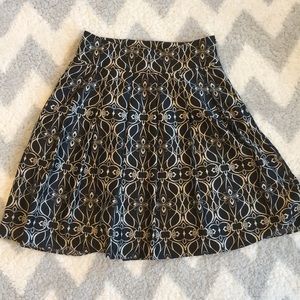 Flowy Satin Skirt size 2